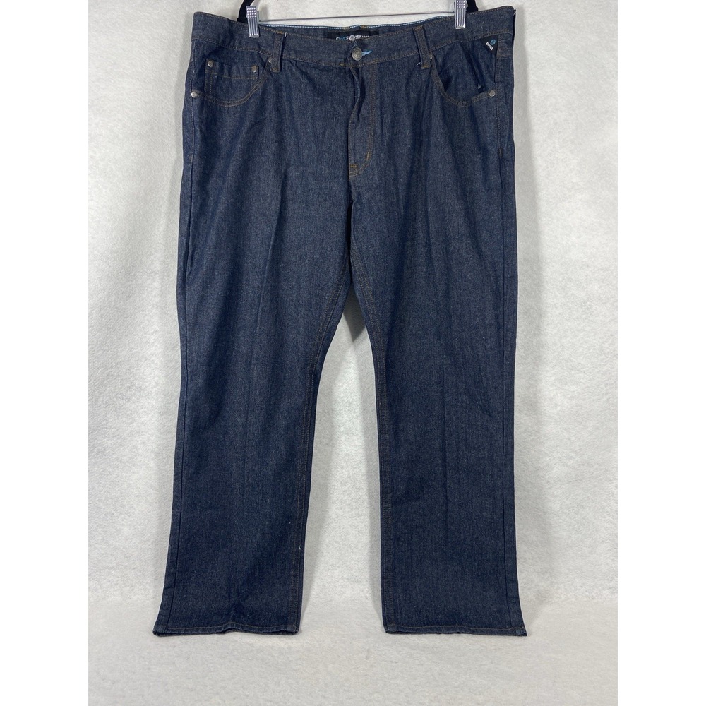 Vintage Enyce Baggy Jeans Men's 46x34 Blue Dark Wash Wide Leg Y2K Street Wear